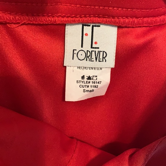 Red Floral Dress by FE Forever - Picture 8 of 8